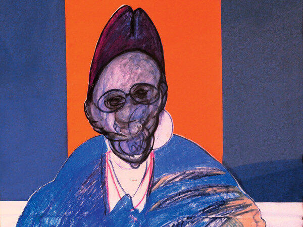 Francis Bacon, Three Studies for Figures at the Base of a Crucifixion, 1944, Tate Britain