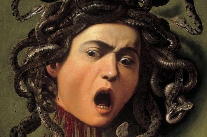 Caravaggio, Medusa (c. 1597), Uffizi Galleries, Florence