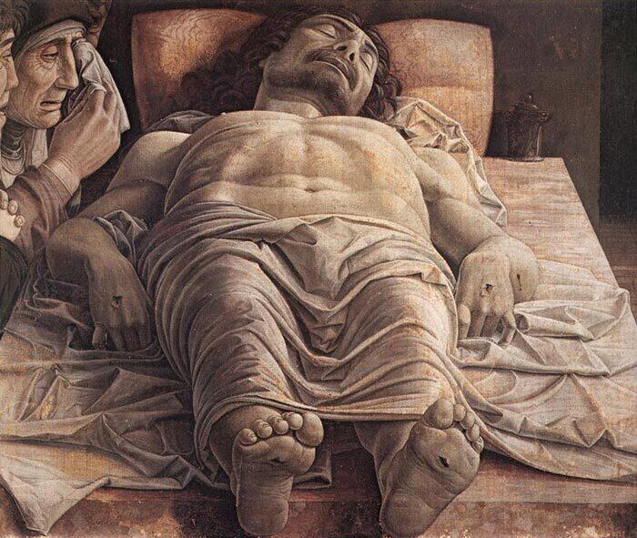 Detail from the Camera degli Sposi by Andrea Mantegna, Palazzo Ducale, Mantua