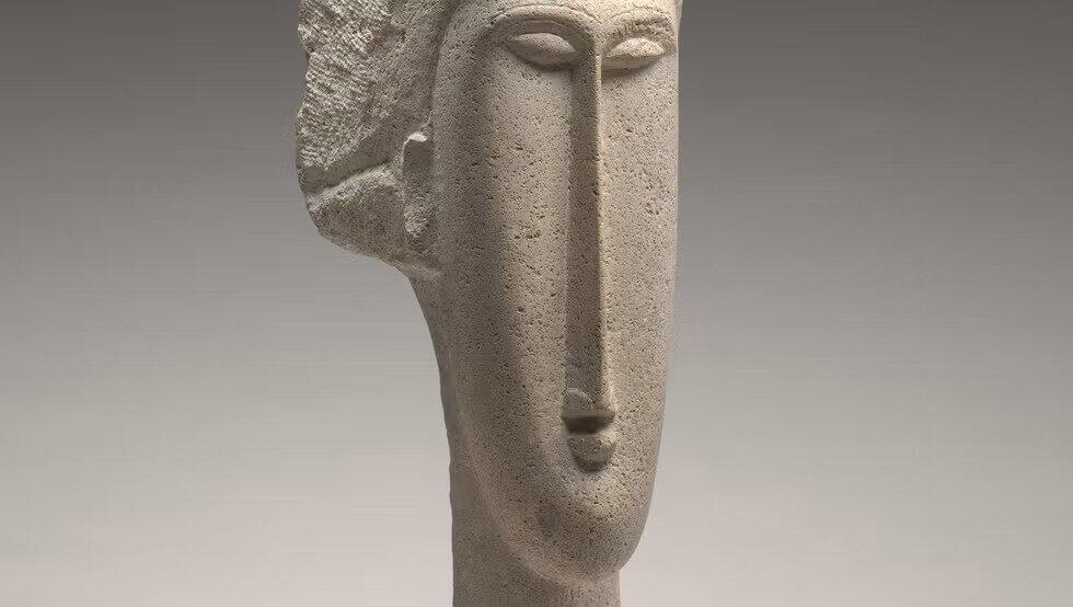 Amedeo Modigliani, elongated portrait