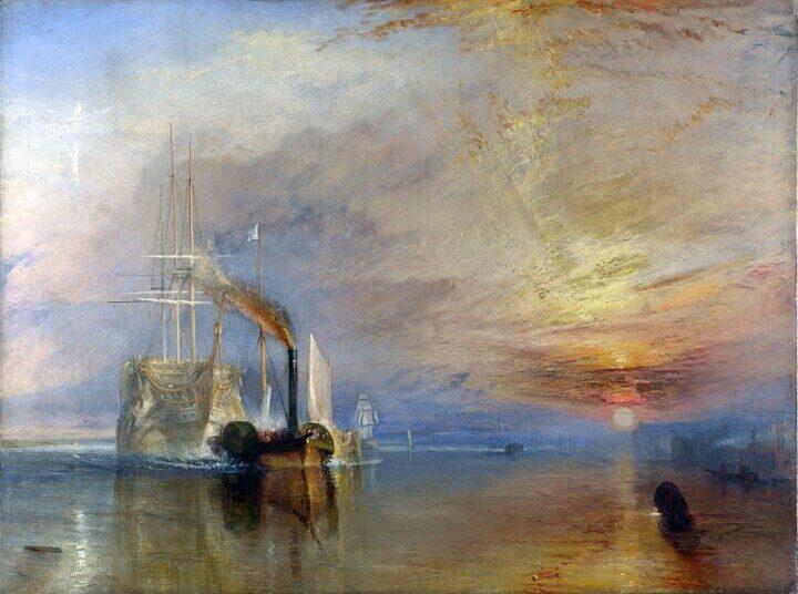 The Fighting Temeraire by J.M.W. Turner, National Gallery London